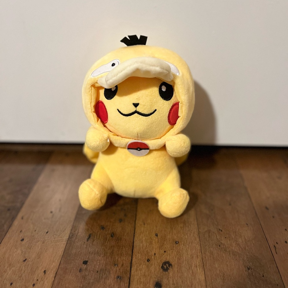 Pikachu cosplay plush